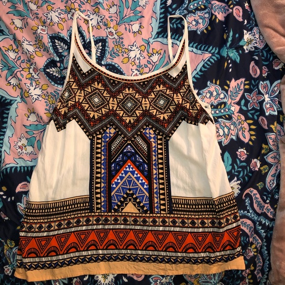 Forever 21 Tops - Forever 21 Tribal Tank Top